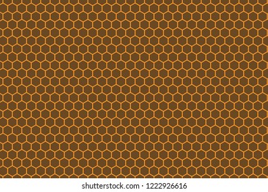Geometric Pattern Background. Orange Background