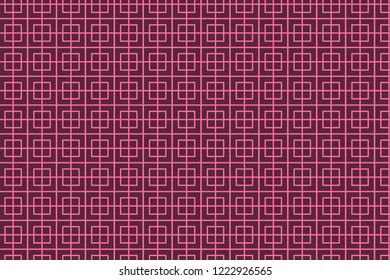 Geometric Pattern Background. Pink Background