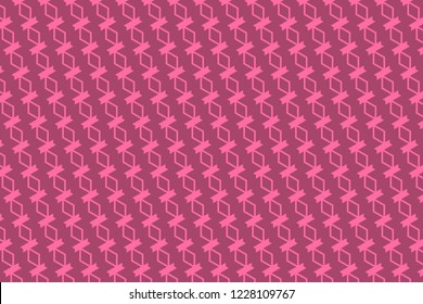 Geometric pattern background. pink background