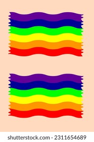 geometric pattern background pride month