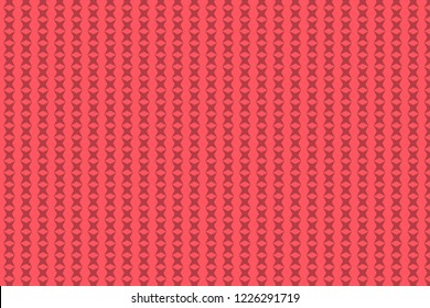 Geometric pattern background. Red Background