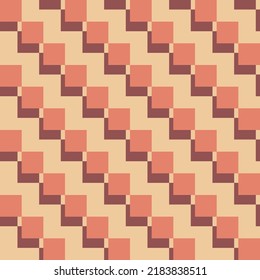 GEOMETRIC PATTERN BACKGROUND WITH RETRO COLORS. VECTOR DESIGN ELEMENTS