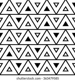 Geometric pattern background. Seamless vector