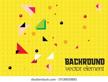 Geometric pattern background stock illustration