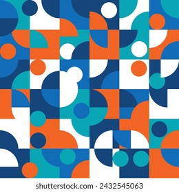 Geometric pattern background texture surface flat design