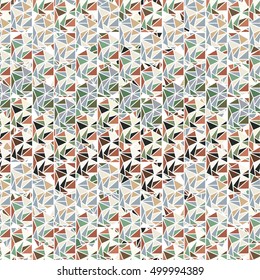 Geometric pattern. background vector. Pattern can be used for wallpaper, cover fills, web page background, surface textures. Vector linen texture.