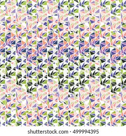 Geometric pattern. background vector. Pattern can be used for wallpaper, cover fills, web page background, surface textures. Vector linen texture.