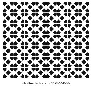 Geometric pattern background vector illustration. black grey white pattern background
