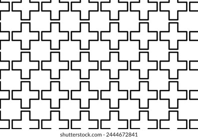 Geometric pattern, background vector illustration