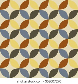 geometric pattern background vintage style pastel tone