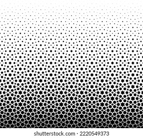 Geometrisches Muster schwarzer Zahlen auf weißem Hintergrund.Arabische Ornament.Option mit LONG Fade out.SCALE-Methode