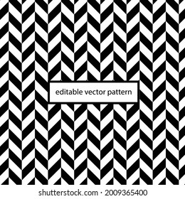 Geometrisches Muster - Schwarz-Weiß-Muster 