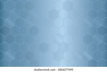 Geometric Pattern Bluebackground. Luxury Style. Vector Illustration.