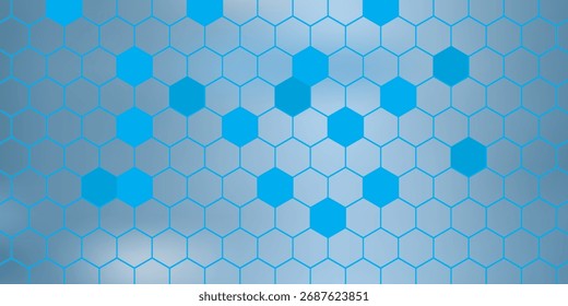 Plano de fundo azul de padrão geométrico. Estilo de luxo. Ilustração vetorial.