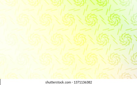 Geometric pattern with Blur Sweet Dreamy Gradient Color Background. For Your Graphic Invitation Card, Poster, Brochure. Vector Illustration
