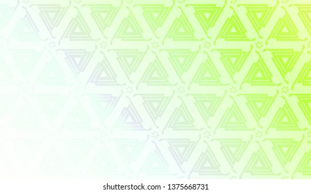 Geometric pattern with Blur Sweet Dreamy Gradient Color Background. For Your Graphic Invitation Card, Poster, Brochure. Vector Illustration