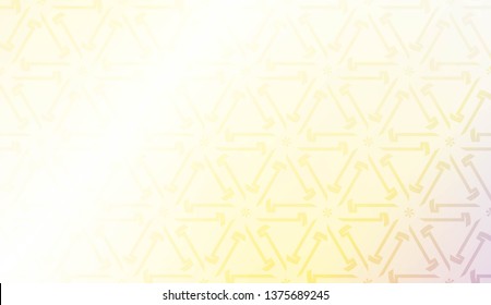 Geometric pattern with Blur Sweet Dreamy Gradient Color Background. For Your Graphic Invitation Card, Poster, Brochure. Vector Illustration