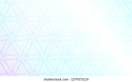 Geometric pattern with Blur Sweet Dreamy Gradient Color Background. For Your Graphic Invitation Card, Poster, Brochure. Vector Illustration