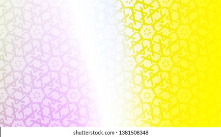 Geometric pattern with Blur Sweet Dreamy Gradient Color Background. For Your Graphic Invitation Card, Poster, Brochure. Vector Illustration