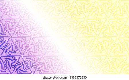 Geometric pattern with Blur Sweet Dreamy Gradient Color Background. For Your Graphic Invitation Card, Poster, Brochure. Vector Illustration