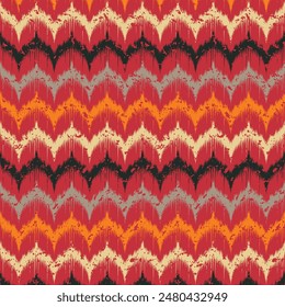 Geometrisches Muster Boho ethnische Muster. Abstraktes ethnisches geometrisches Muster. Designs für Hintergrund oder Bildschirmhintergrund, Teppiche, Batik-Vektorillustration.