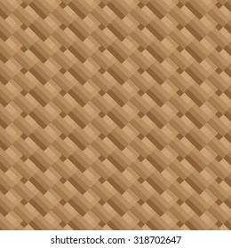  Geometric pattern of brown pieces for linoleum, laminate.