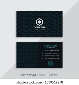 Geometric Pattern Business Card Template
