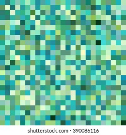 Geometric pattern for business presentations or web template banner flyer. Seamless. Vector illustration. Green, blue colors. 