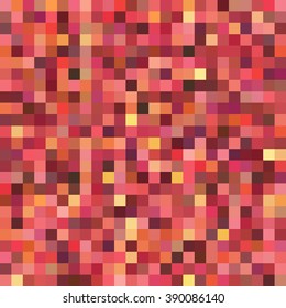 Geometric pattern for business presentations or web template banner flyer. Seamless. Vector illustration. Pink, orange colors. 