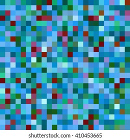 Geometric pattern for business presentations or web template banner flyer. Seamless. Vector illustration. Blue, purple, green colors. 
