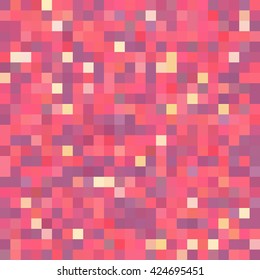 Geometric pattern for business presentations or web template banner flyer. Seamless. Vector illustration. Pink, white colors. 