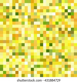 Geometric pattern for business presentations or web template banner flyer. Seamless. Vector illustration. Yellow, green, orange colors. 