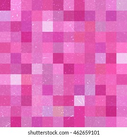 Geometric pattern for business presentations or web template banner flyer. Seamless. Vector illustration. Pink color. 