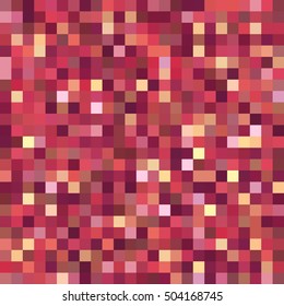 Geometric pattern for business presentations or web template banner flyer. Seamless. Vector illustration. Brown, yellow colors. 