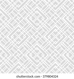 The geometric pattern by rhombuses. Seamless vector background. Black and white texture