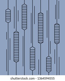 The geometric pattern by stripes . Seamless vector background