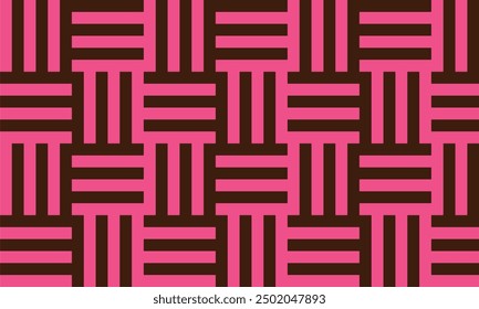 The geometric pattern by stripes . Seamless vector background. Color texture.