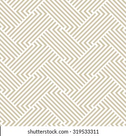 The Geometric Pattern By Stripes . Seamless Vector Background