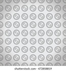 Geometric pattern. It can be used as a corporate pattern, as a mark of distinction.