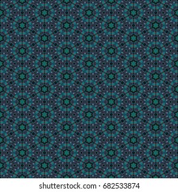 Geometric pattern for ceramic tile, surface design, textiles, printing, wallpaper.The endless texture with abstract stars.