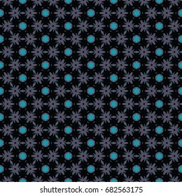 Geometric pattern for ceramic tile, surface design, textiles, printing, wallpaper.The endless texture with abstract stars.
