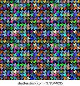 Geometric pattern "chicken foot", bars, strips, strokes, seamless fashion trend pattern. For the design and decoration background, wallpaper, packaging, fabrics, textiles.