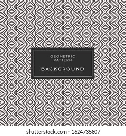 geometric Pattern circle Japanese ornament background