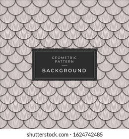geometric Pattern circle water Japanese ornament background