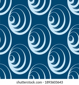 Geometric pattern with circles for bedding, textiles