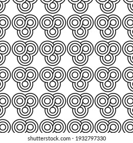 kowhaiwhai patterns clipart black