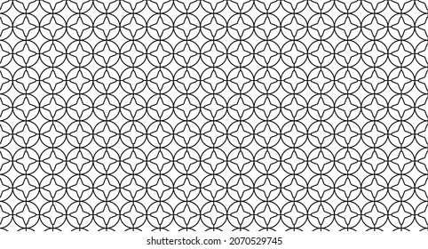 Patrón geométrico de los círculos sobre un fondo blanco. Patrón Geométrico Simple. Impresión de tela de ropa. Fondo De Malla Sin Precedentes.
