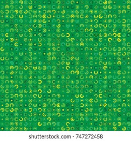 Geometric pattern with colored elements, vector abstract background