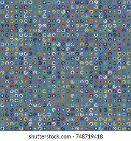 Geometric pattern with colored elements, vector abstract background