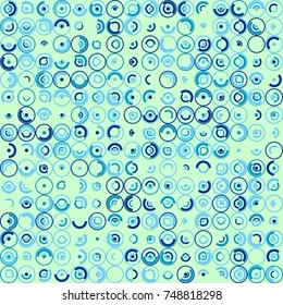 Geometric pattern with colored elements, vector abstract background